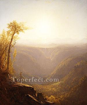 A Gorge In The Mountains scenery Sanford Robinson Gifford Oil Paintings